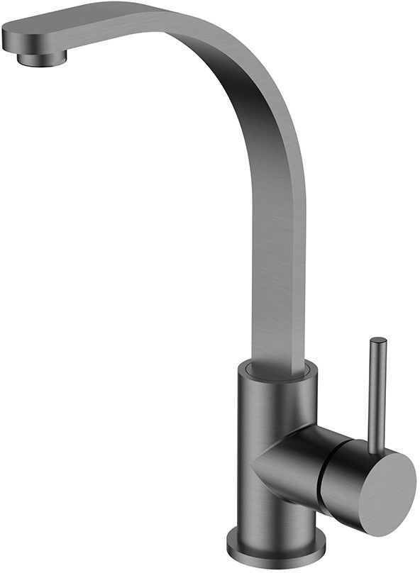 Besco Decco rubinetto per lavabo verticale grafite BU-DI-GR