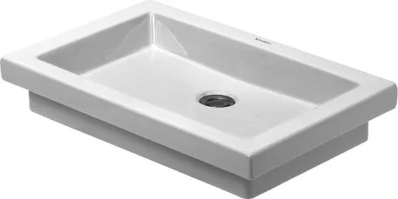 Duravit 2nd floor lavabo 58x41.5 cm rettangolare da appoggio bianco 03175800001