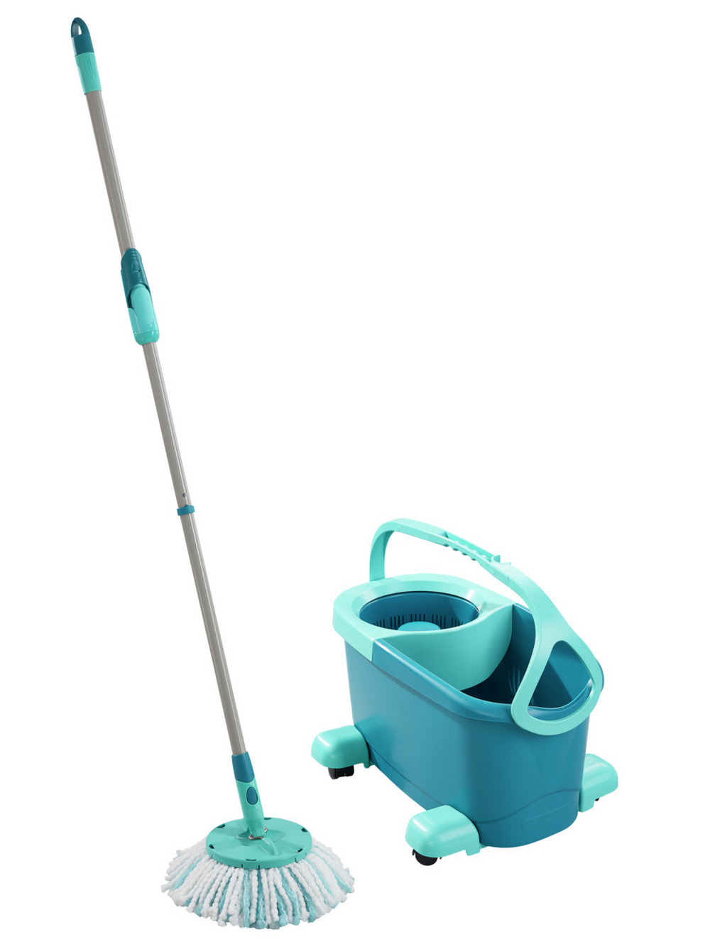 Leifheit Clean Twist Ergo mop con secchio e manico 52102