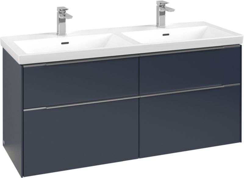 Villeroy & Boch Subway 3.0 armadietto 127.2x46.2x57.6 cm sottolavabo sospeso blu C568L0VQ