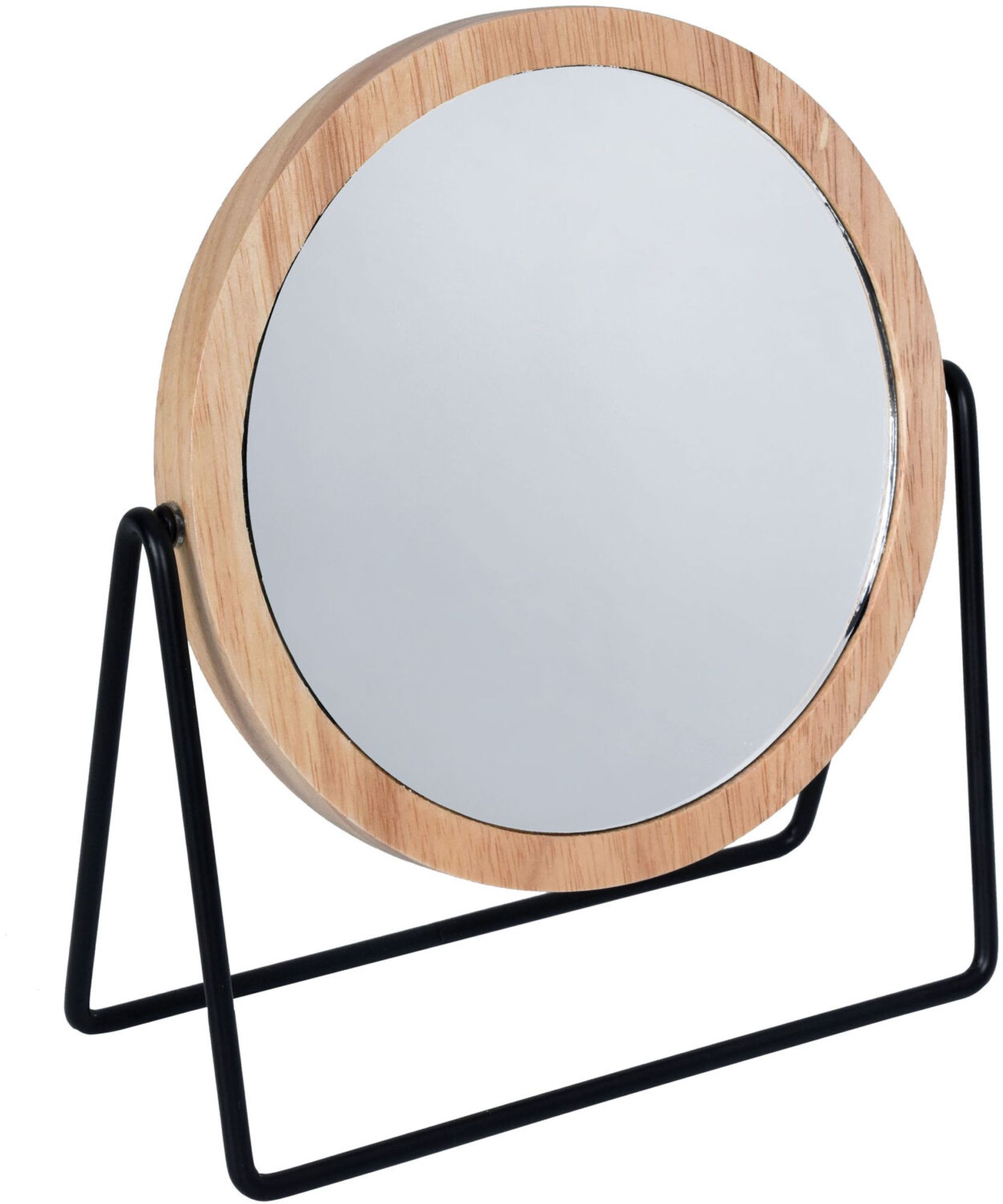 BISK Umbra specchietto per trucco 19.5x19.5 cm rotonda nero 08161