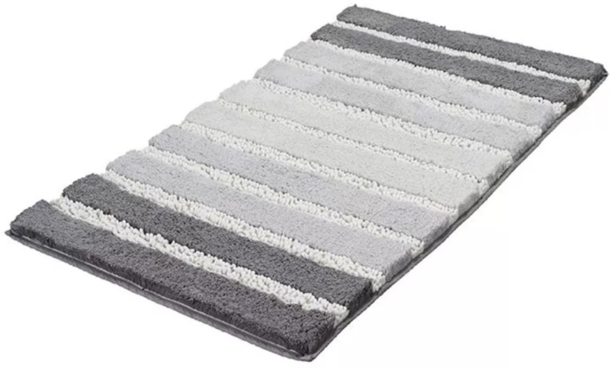 Kleine Wolke Phoenix tappetino da bagno 120x70 cm rettangolare grigio 4045146225