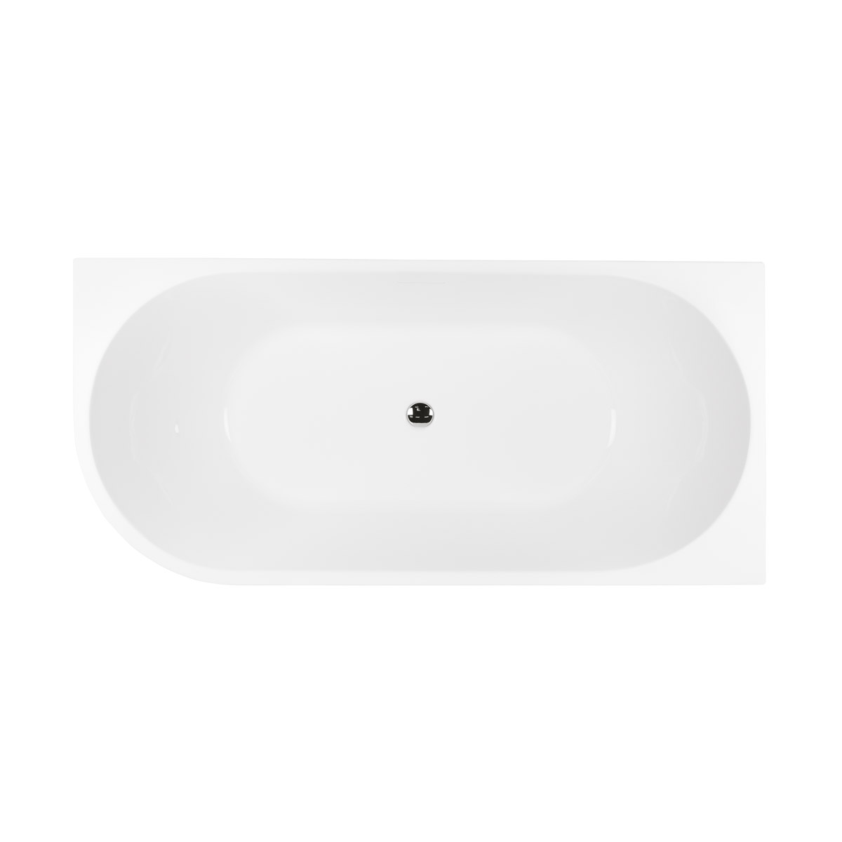 Hagser Ilsa vasca da bagno angolare 160x75 cm rettangolare bianco HGR30000011