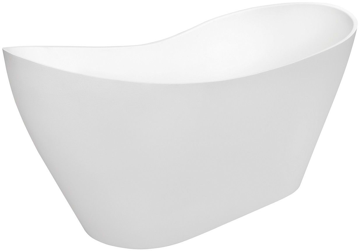 Besco Viya vasca da bagno freestanding 160x70 cm bianco #WMMB-160VKB
