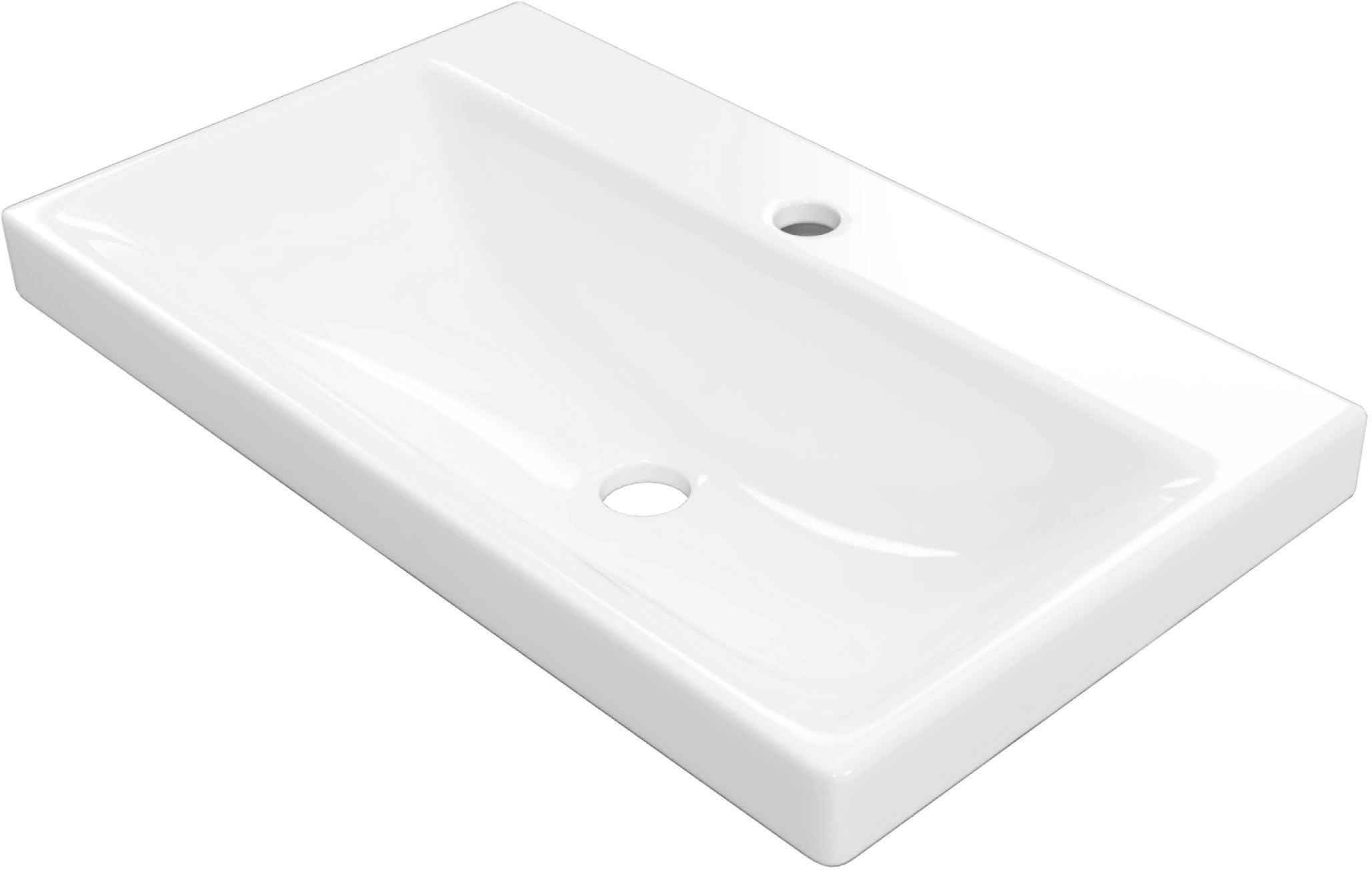 Excellent Blanko lavabo 64x37 cm rettangolare da mobile bianco CENL.6317.650.WH