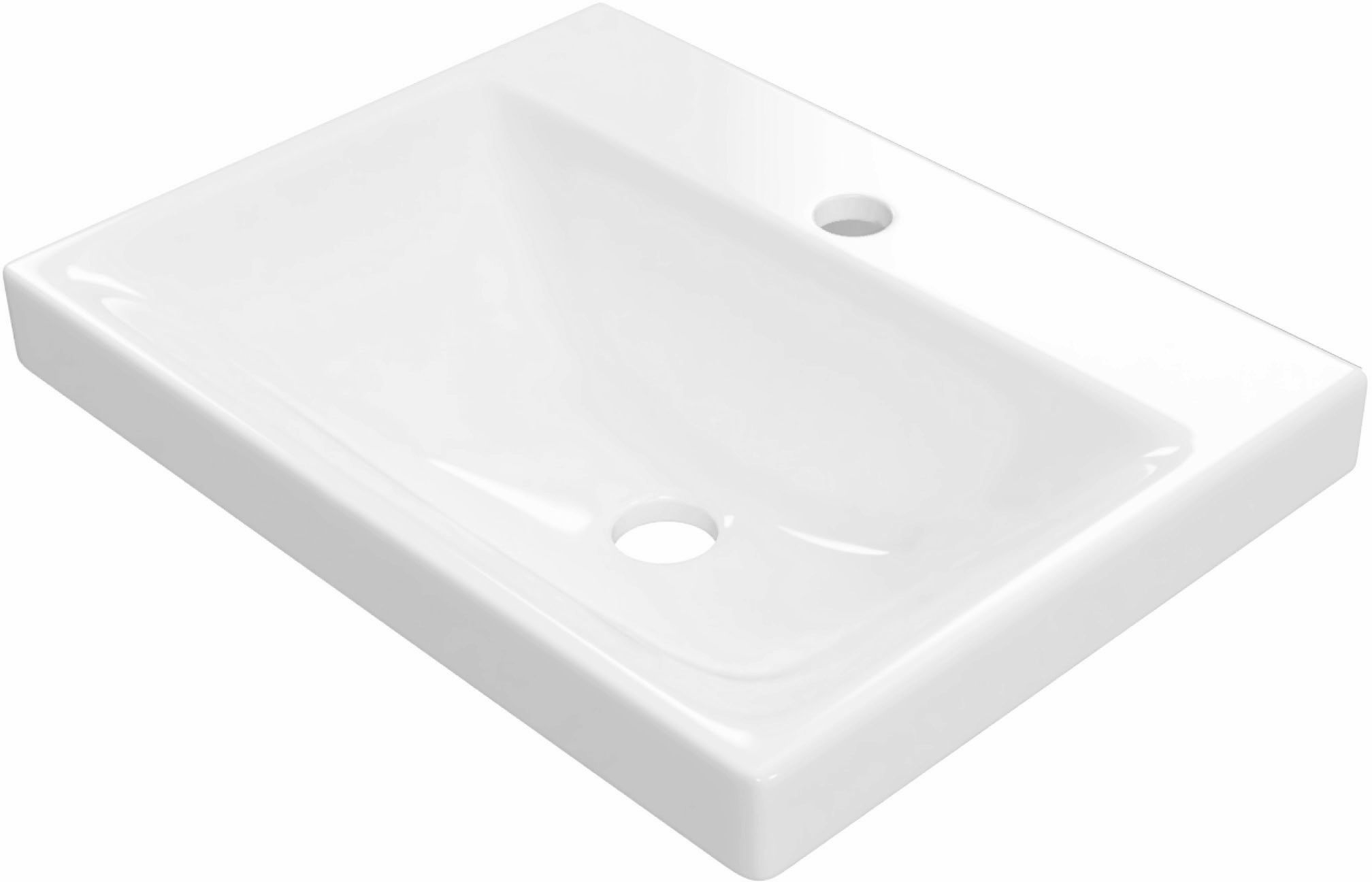 Excellent Blanko lavabo 49x37 cm rettangolare da mobile bianco CENL.6317.500.WH