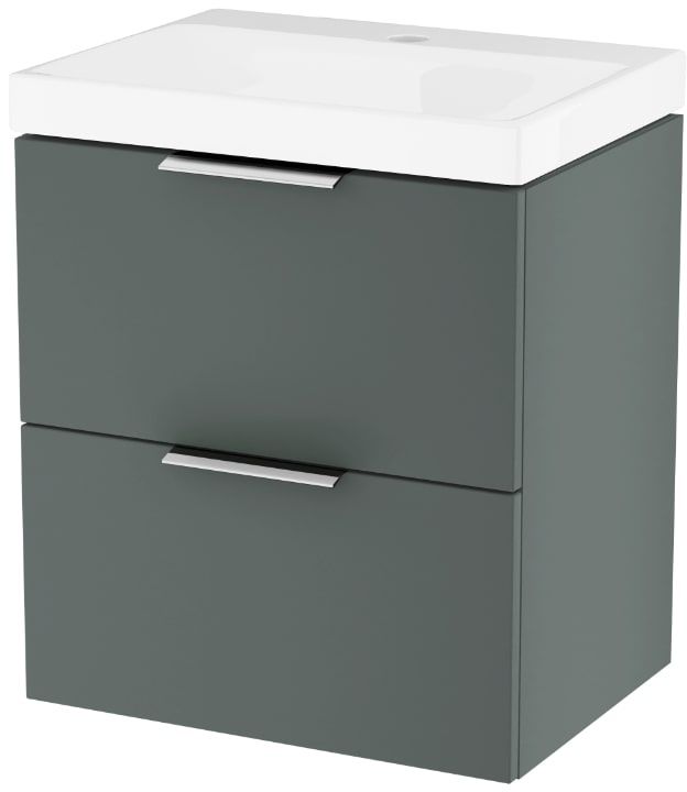 Excellent Blanko armadietto 49x37x58.5 cm sottolavabo sospeso verde MLEX.6301.490.GN