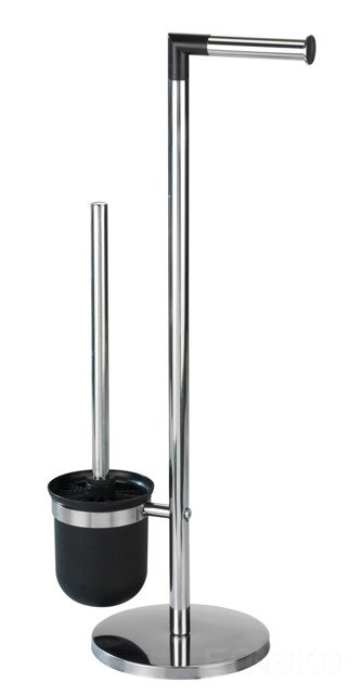 Wenko Parus portarotolo con scopino wc || 21836800