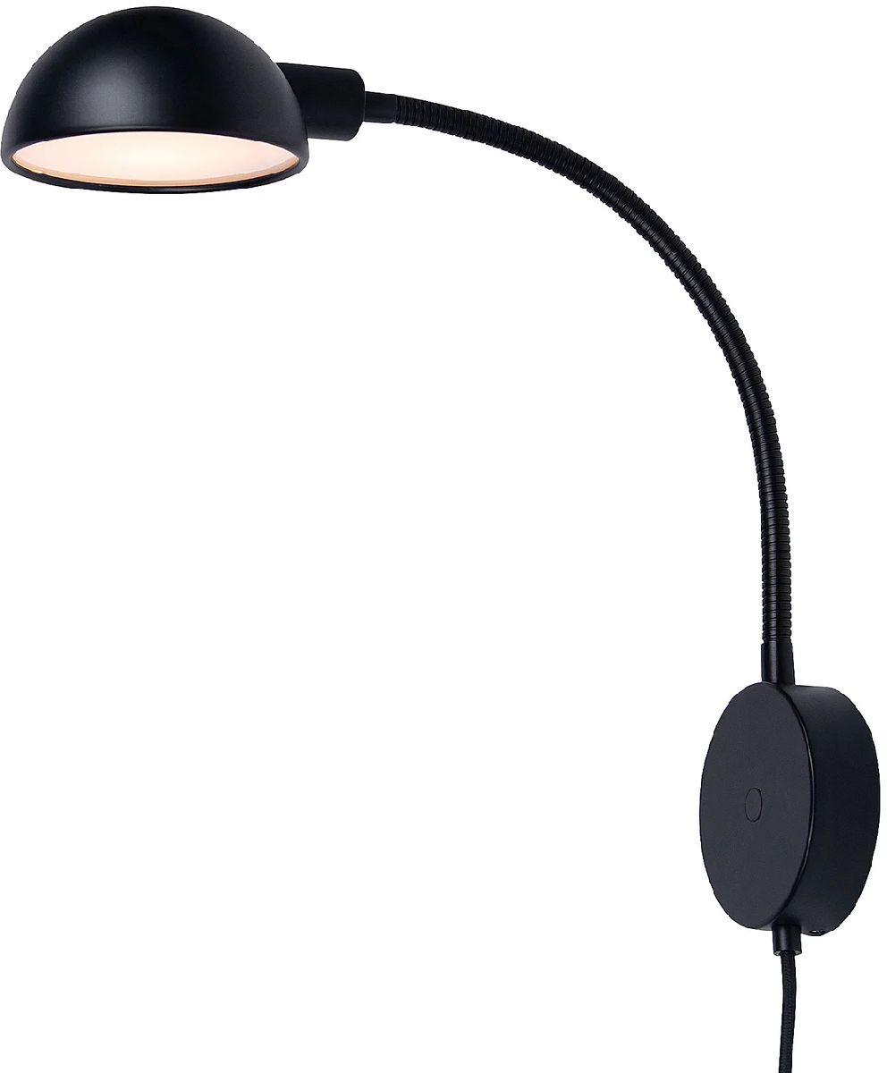 Nordlux Nomi lampada da parete 1x8 W nero 2220171003