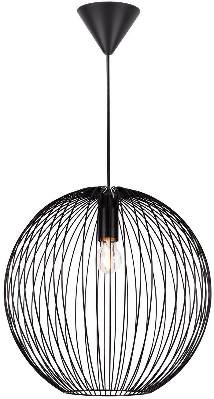 Nordlux Beroni lampada sospesa 1x60 W nero 2213323003