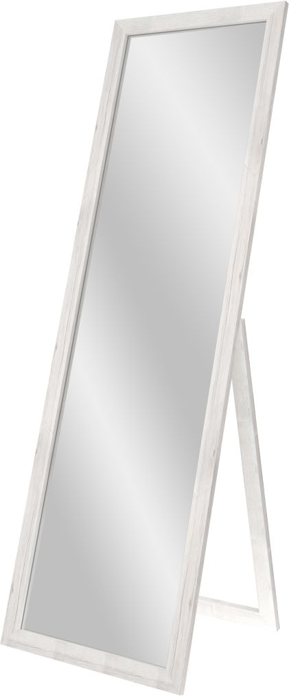 Styler Sicilia specchio 46x146 cm rettangolare bianco-legno LU-12262