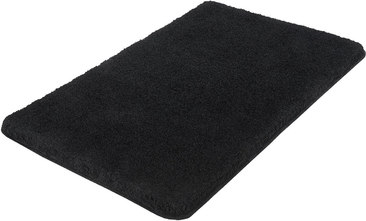 Kleine Wolke Relax tappetino da bagno 120x70 cm rettangolare nero 5405926225