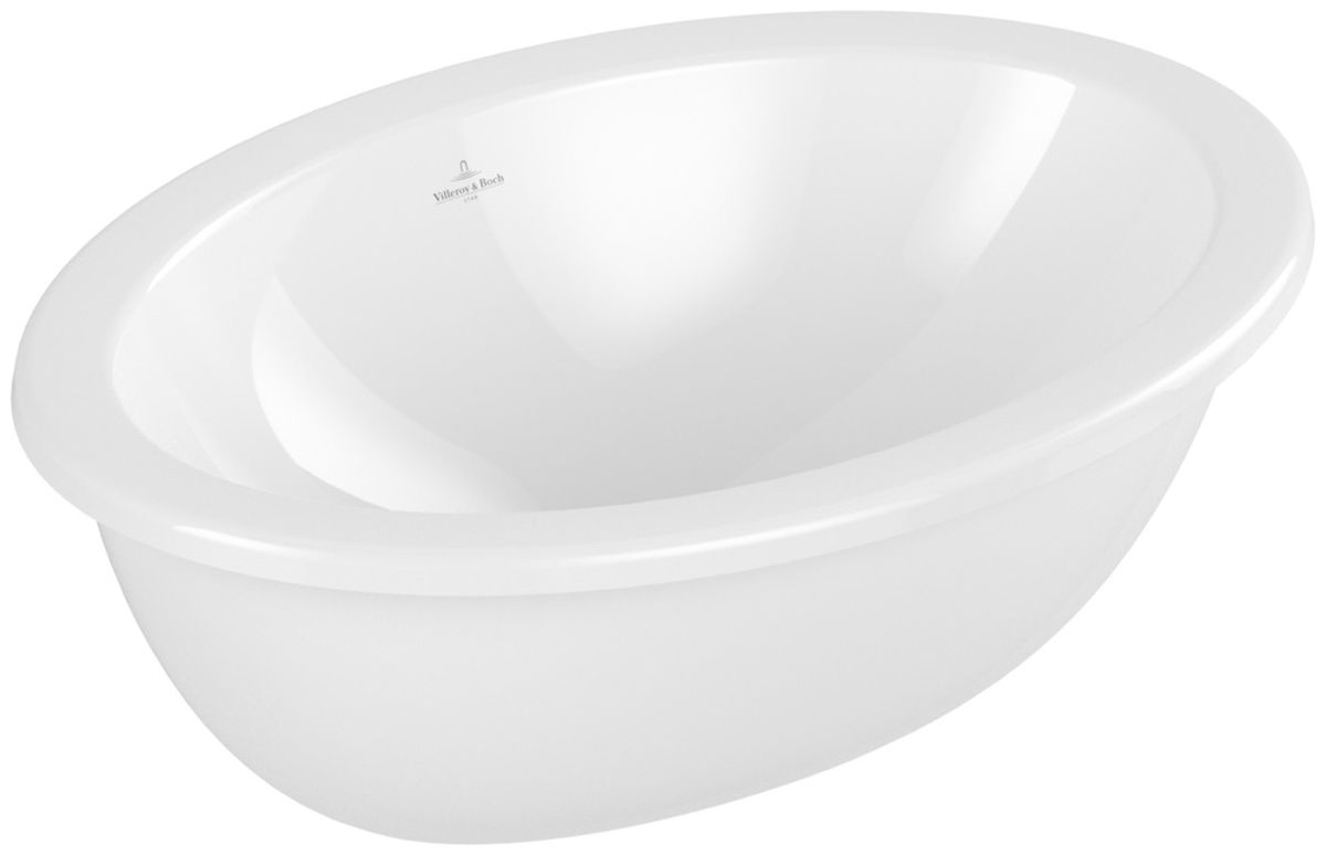 Villeroy & Boch Loop & Friends lavabo 48.5x32.5 cm ovale sottopiano bianco 4A540001