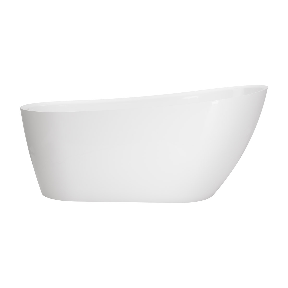 Ksuro 01 vasca da bagno freestanding 158.6x73.3 cm ovale bianco 32000000