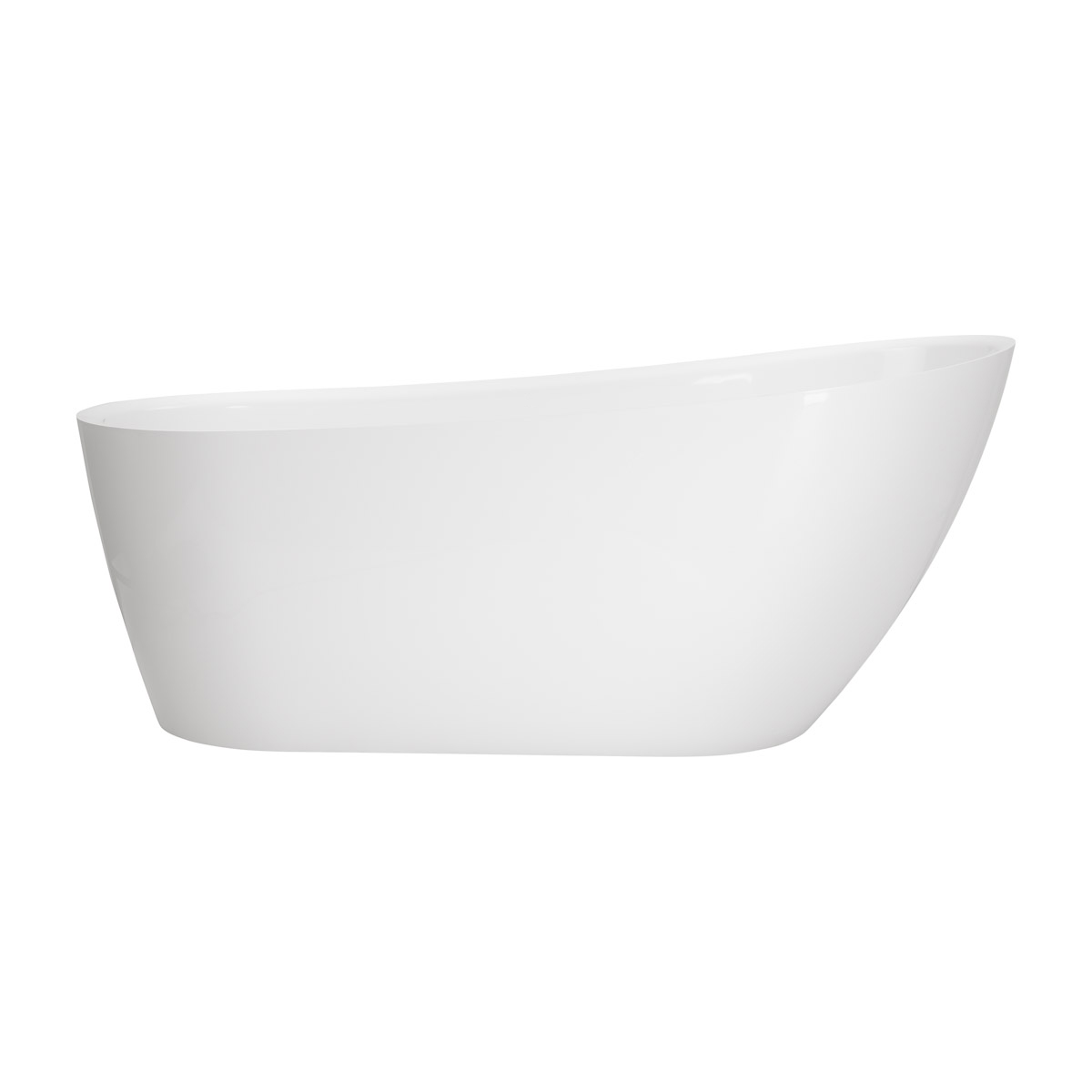 Ksuro 01 vasca da bagno freestanding 168.7x73.4 cm ovale bianco 32001000