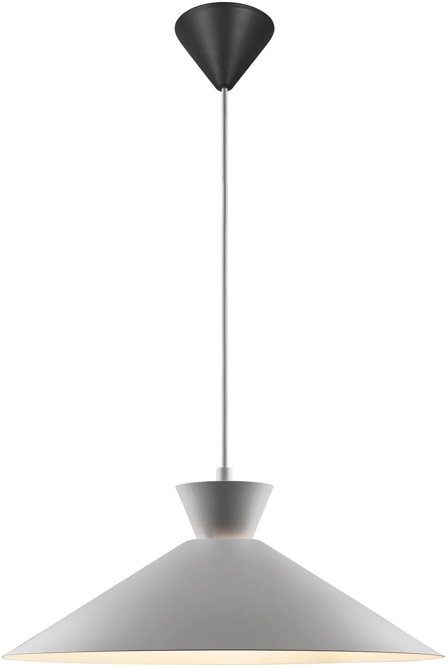 Nordlux Dial lampada sospesa 1x40 W grigio/cenere 2213353010