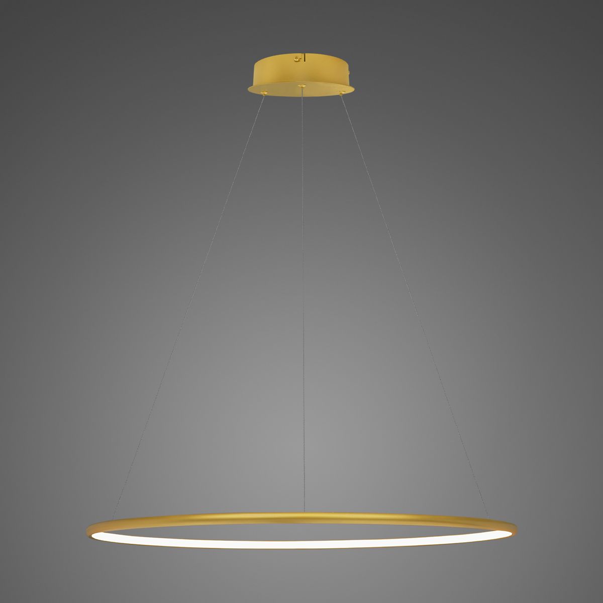 Altavola Design Ledowe Okręgi lampada sospesa 1x30 W oro LA073/P_80_in_3k_gold_dimm