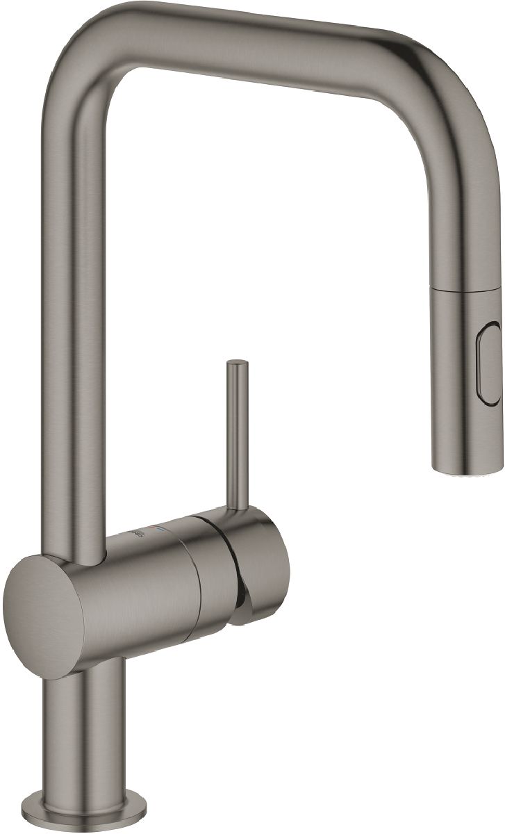 Grohe Minta rubinetto da cucina verticale Brushed Hard Graphite 32322AL2