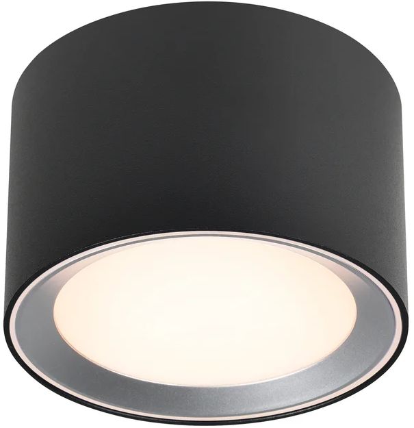 Nordlux Landon lampada da soffitto 1x8 W nero 2110840103