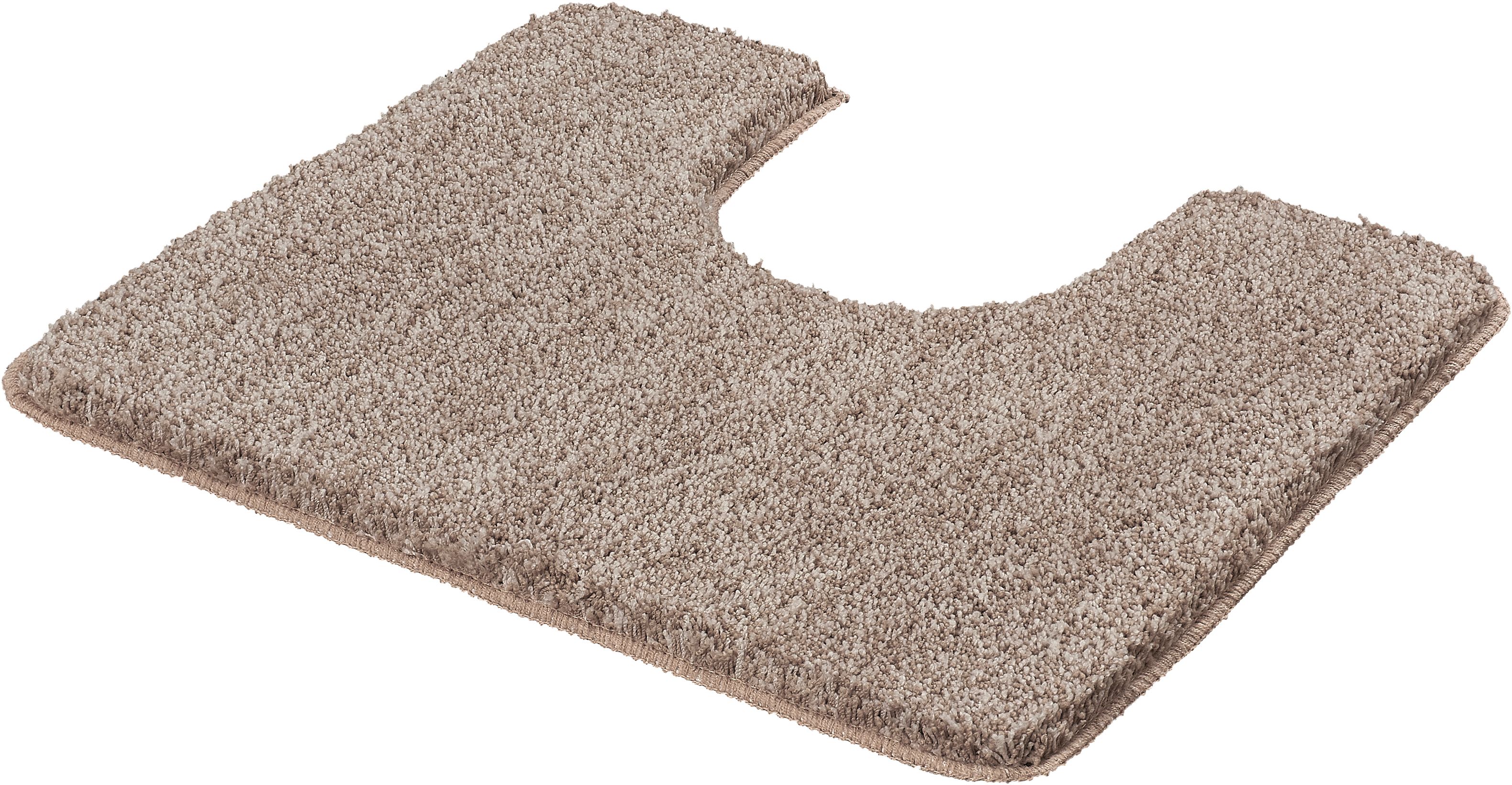 Kleine Wolke Seattle tappetino da bagno 55x50 cm per WC marrone 4071271130