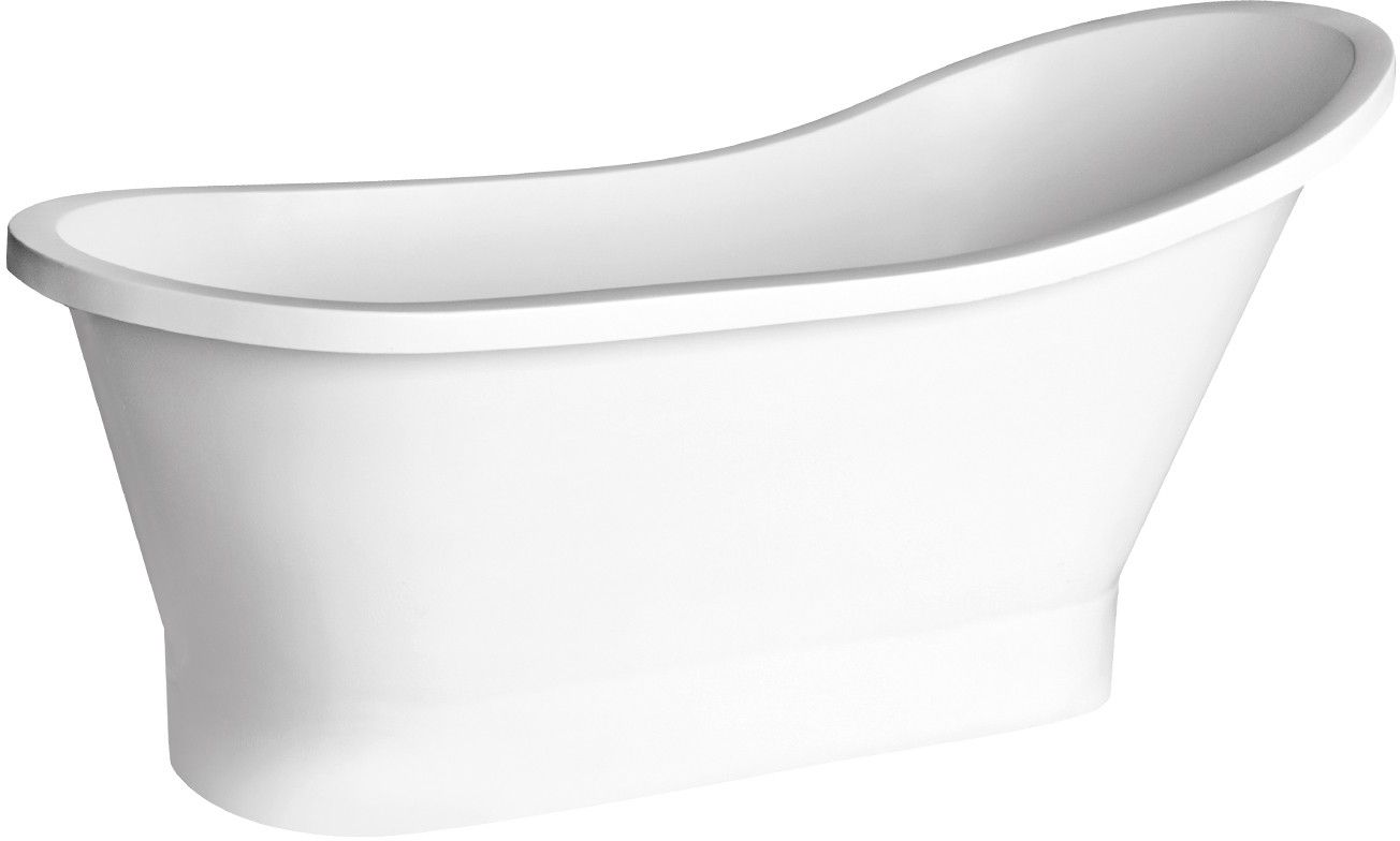 Besco Gloria vasca da bagno freestanding 160x68 cm ovale bianco #WMMB-160GLC