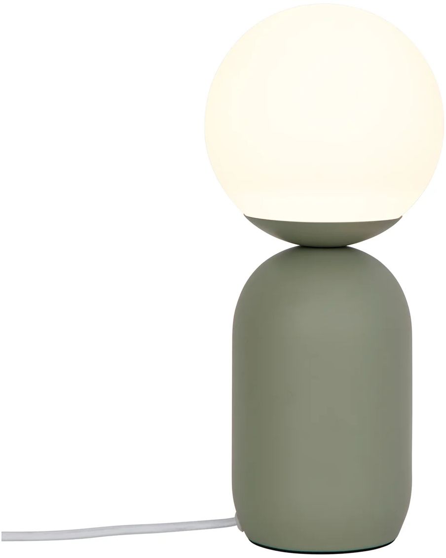Nordlux Notti lampada da tavolo 1x25 W bianco-verde 2011035023