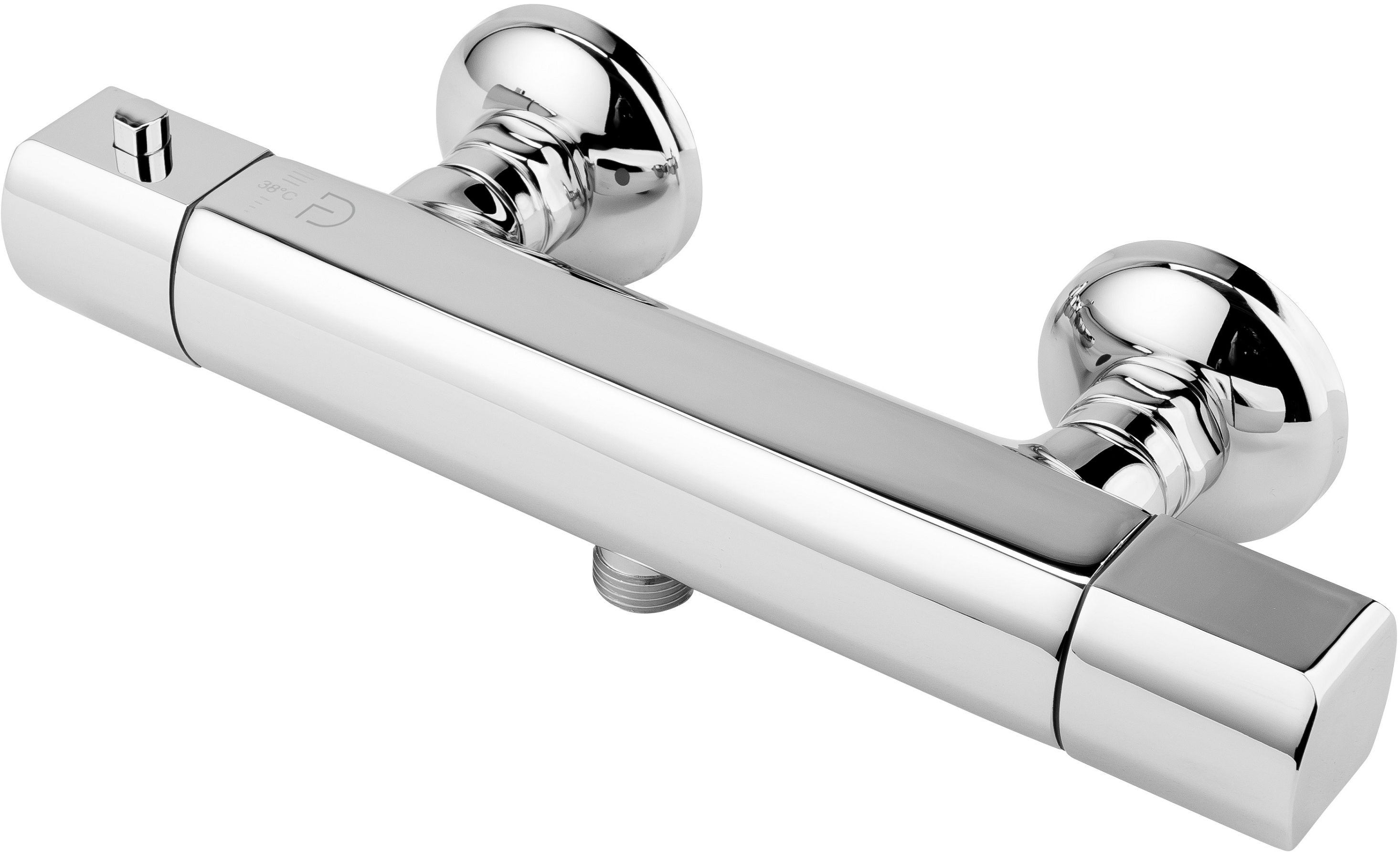 FDesign Stabilla rubinetto per doccia a parete con termostato cromo FD1-TS05-7-11