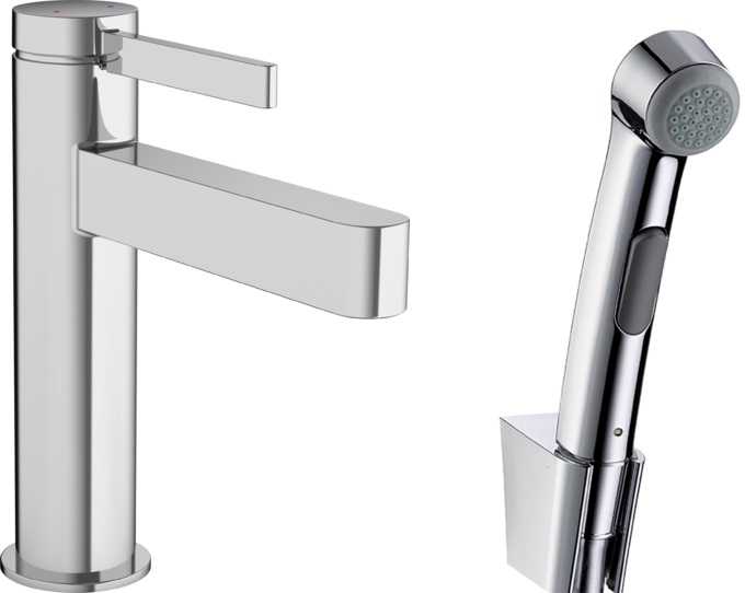 Hansgrohe Finoris rubinetto per lavabo verticale cromo 76210000