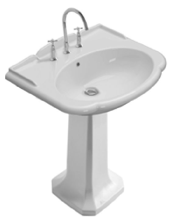 Globo Paestum colonna bianco PA005.BI