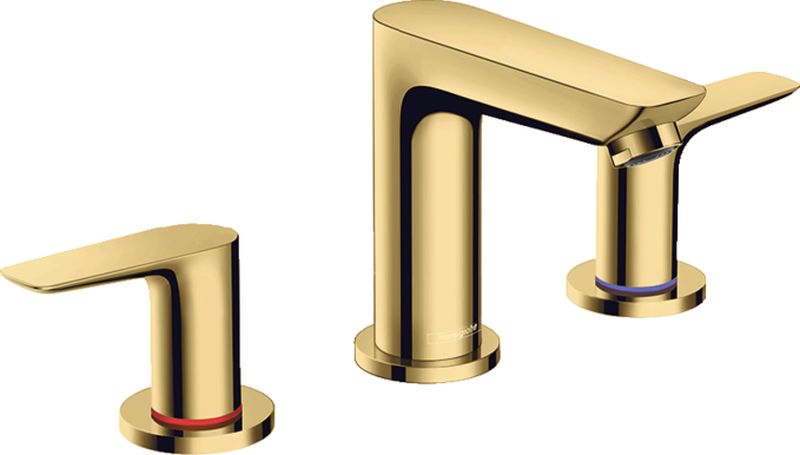 Hansgrohe Talis E rubinetto per lavabo verticale oro 71733990