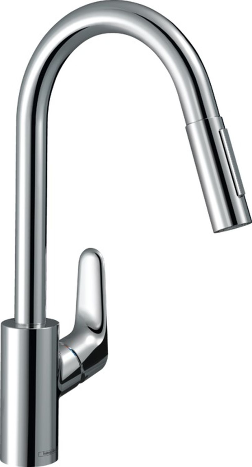 Hansgrohe Focus M41 rubinetto da cucina verticale acciaio inossidabile 73880800