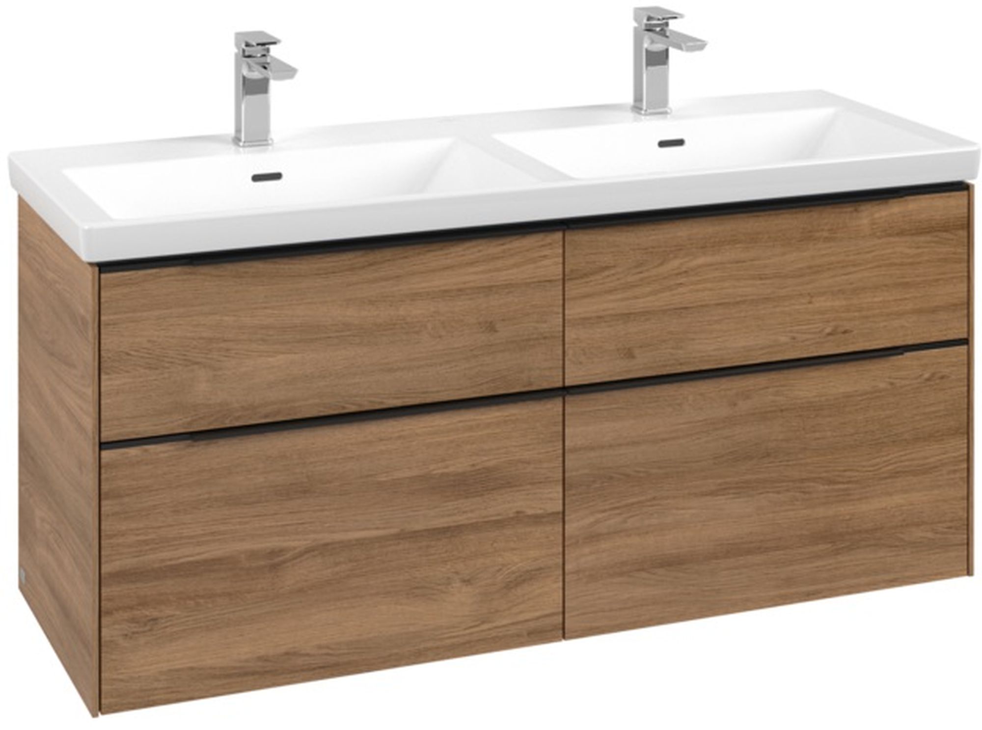 Villeroy & Boch Subway 3.0 armadietto 127.2x47.8x57.6 cm sottolavabo sospeso rovere C56801RH