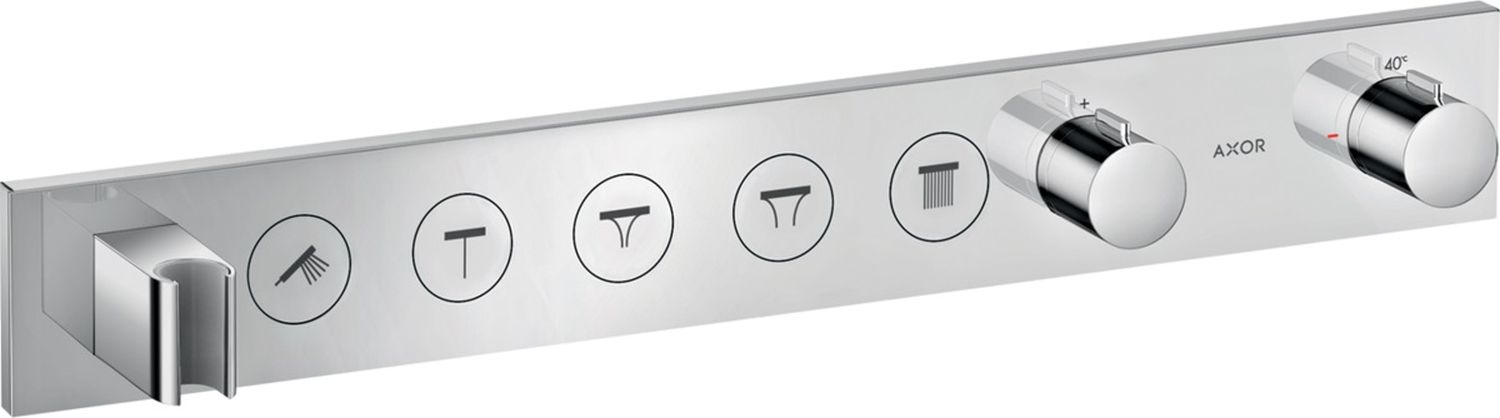 Axor ShowerSolutions rubinetto per vasca e doccia da incasso con termostato cromo 18358000