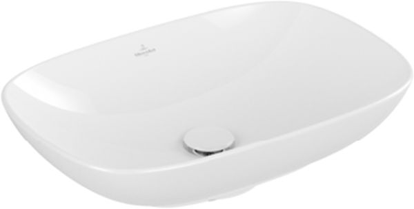 Villeroy & Boch Loop & Friends lavabo 56x38 cm rettangolare da appoggio bianco 4A4901R1