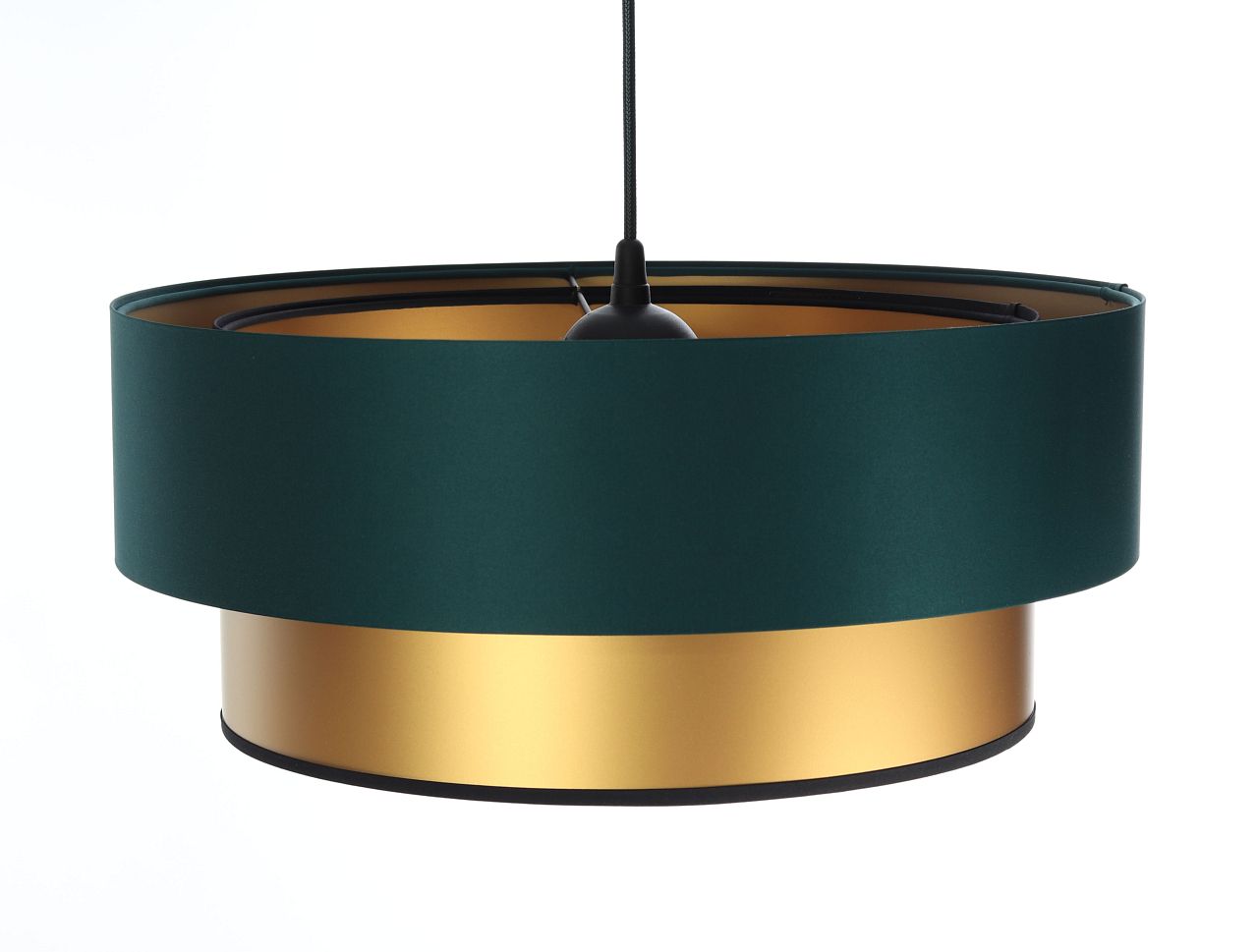 BPS Koncept Duo ellegant lampada sospesa 1x60 W verde-oro 061-050-50