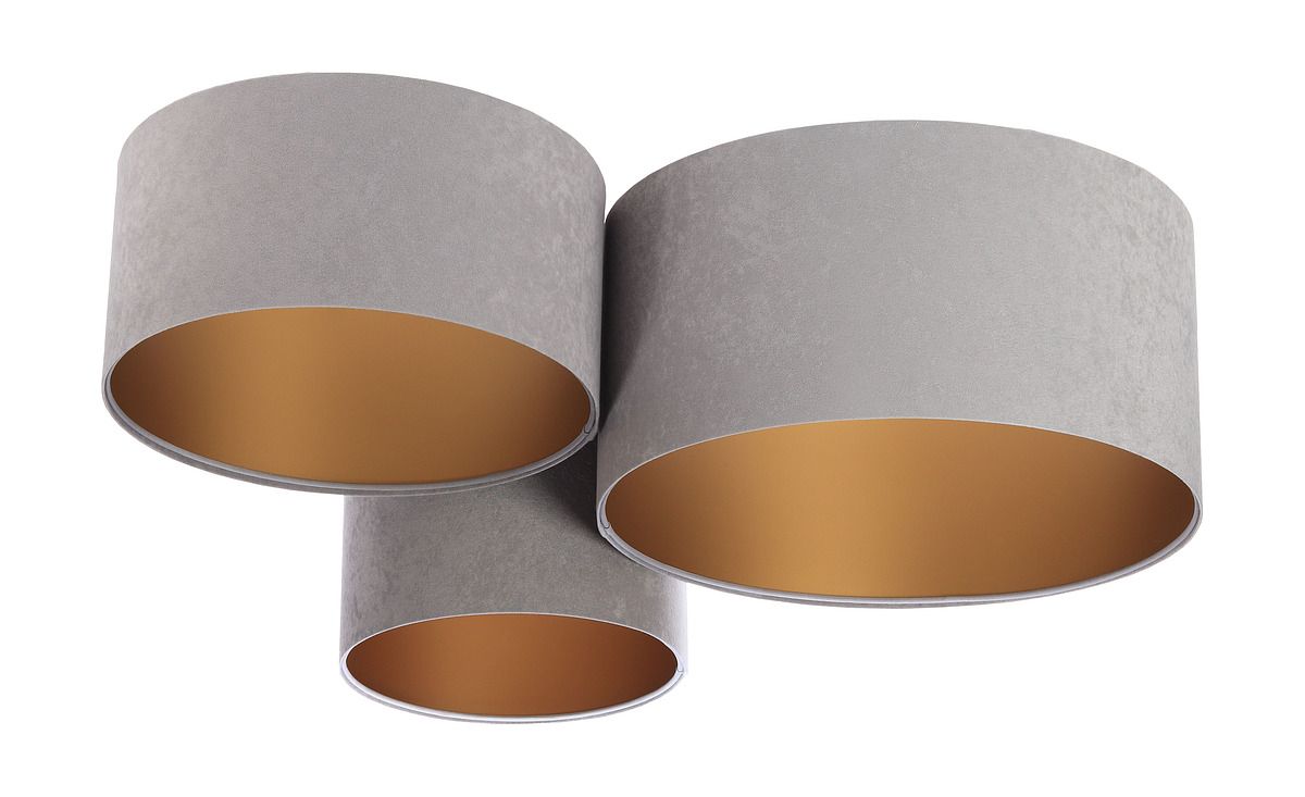 BPS Koncept Plafoniady plafoniera 3x60 W oro -grigio 080-014