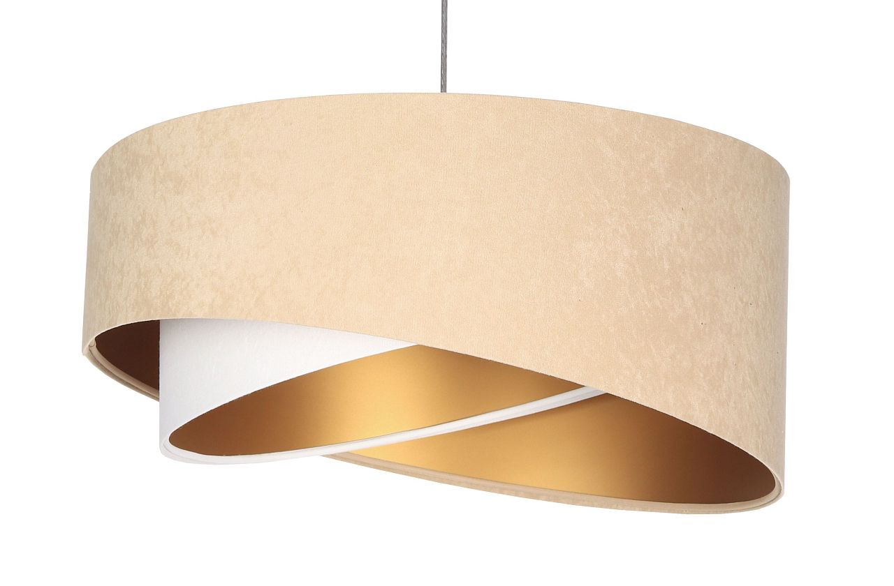 BPS Koncept Galaxy lampada sospesa 1x60 W bianco-oro-beige 060-030