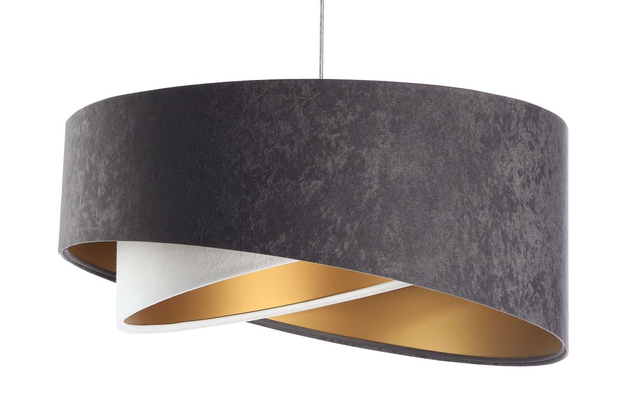 BPS Koncept Galaxy lampada sospesa 1x60 W bianco-oro-grafite 060-078