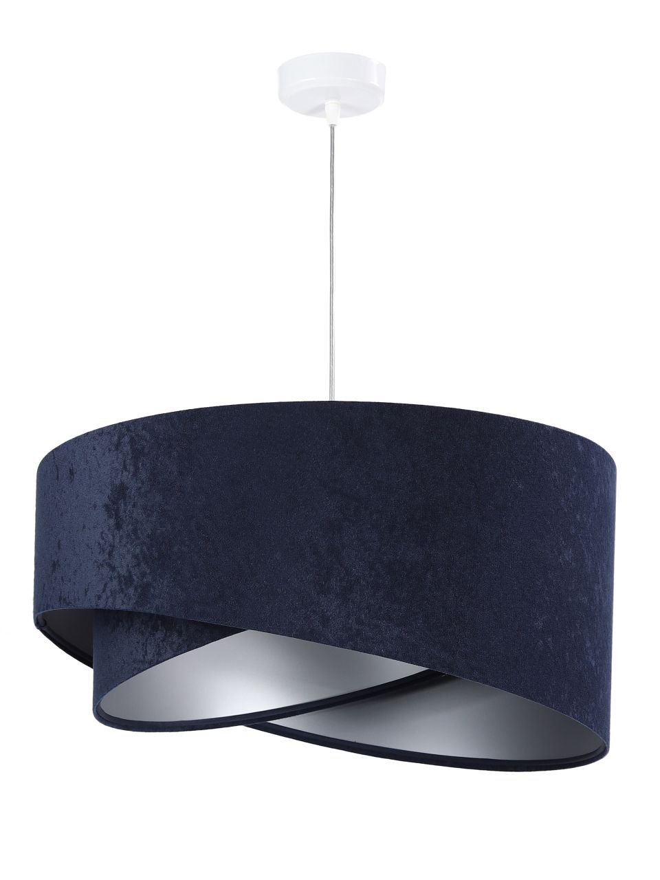 BPS Koncept Galaxy lampada sospesa 1x60 W argento-blu scuro 060-043