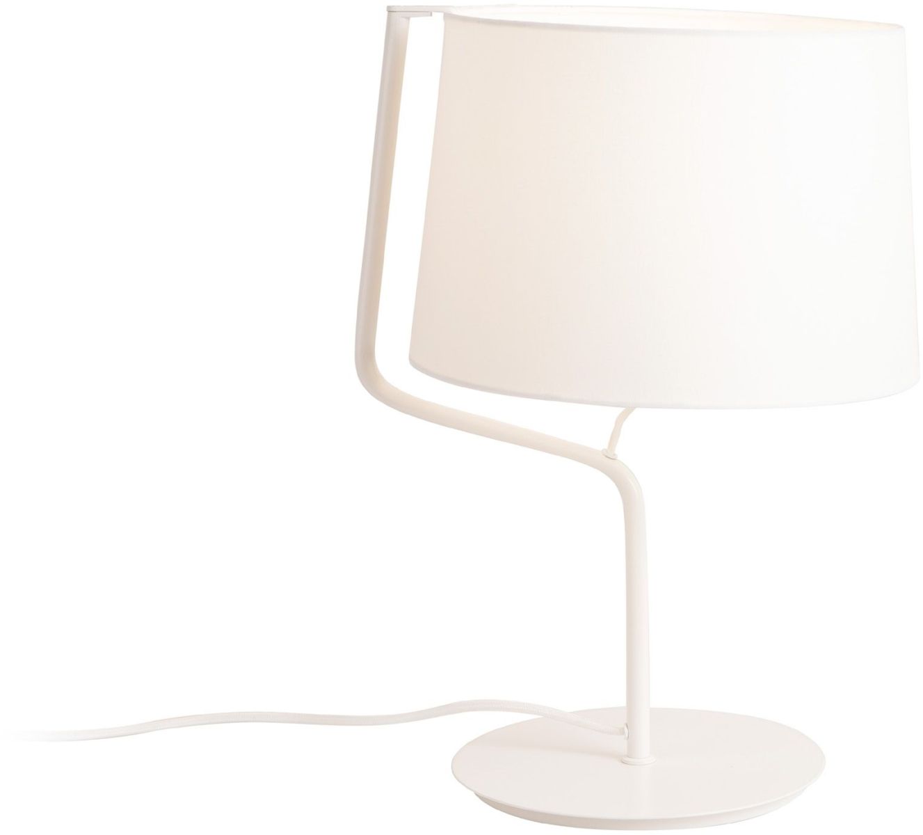 MaxLight Chicago lampada da tavolo 1x100 W bianco T0028
