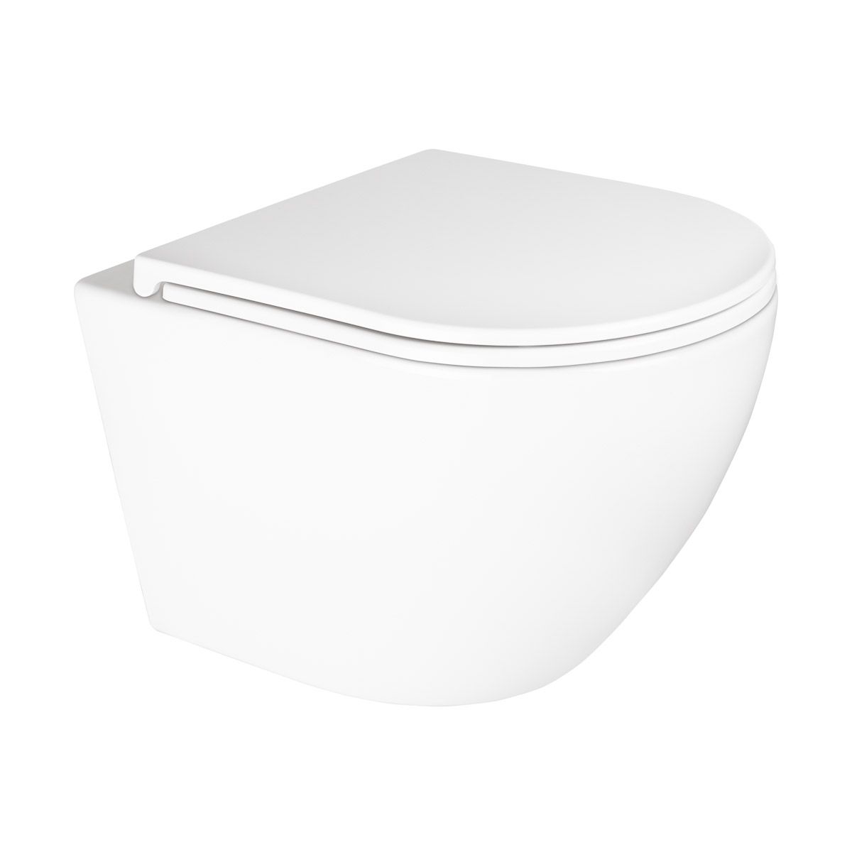 Oltens Hamnes vaso wc sospeso senza brida bianco lucida 42019000