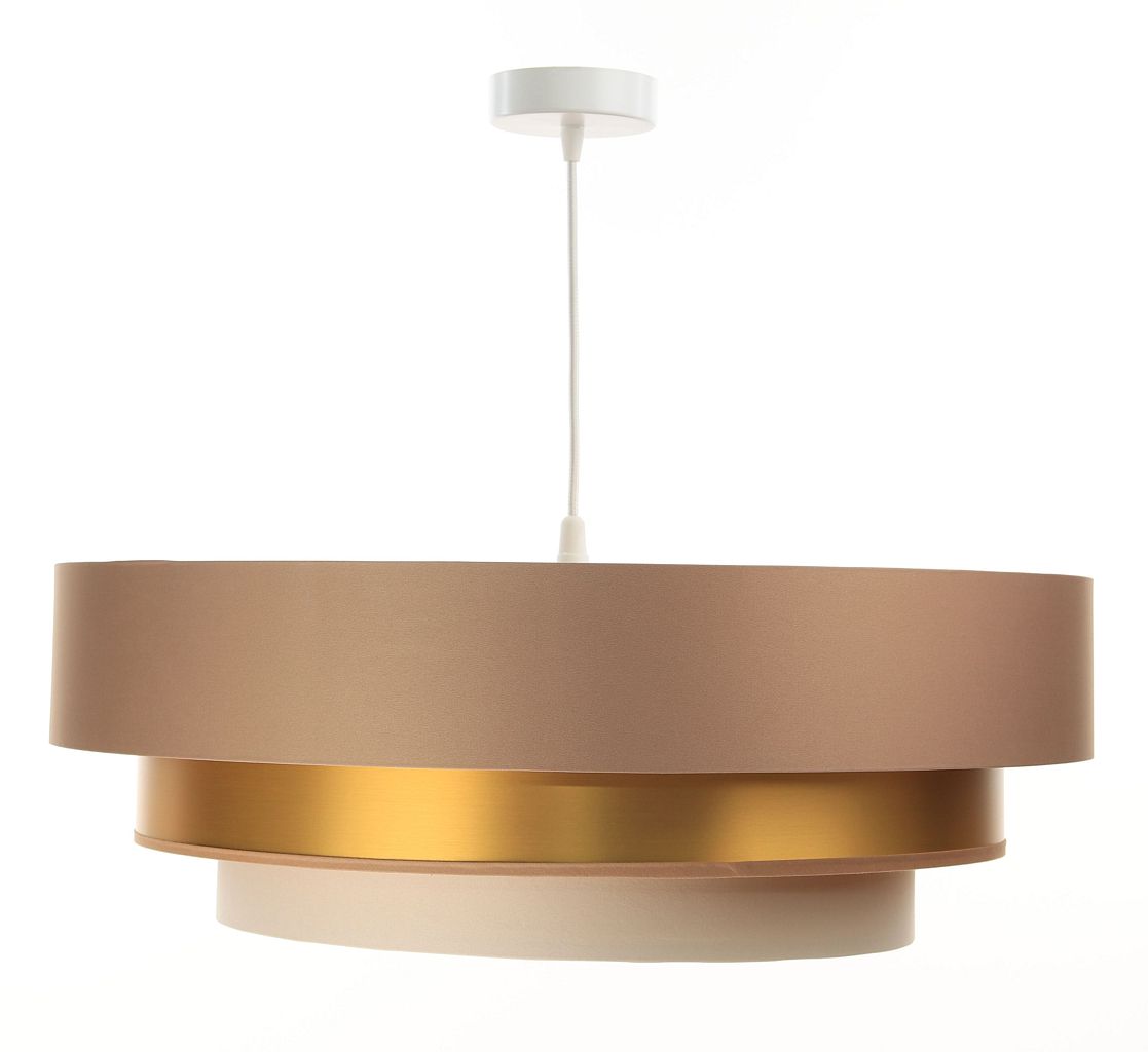 BPS Koncept Triniti lampada sospesa 1x60 W oro-crema-beige 050-089-60