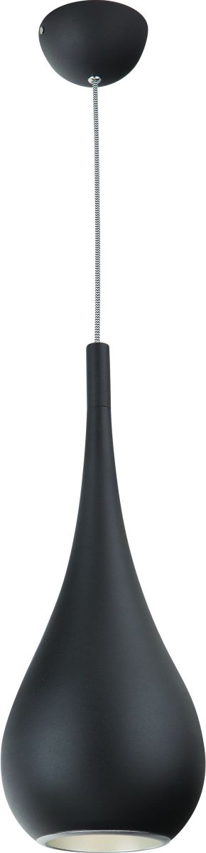 MaxLight Drop lampada sospesa 1x40 W nero P0233