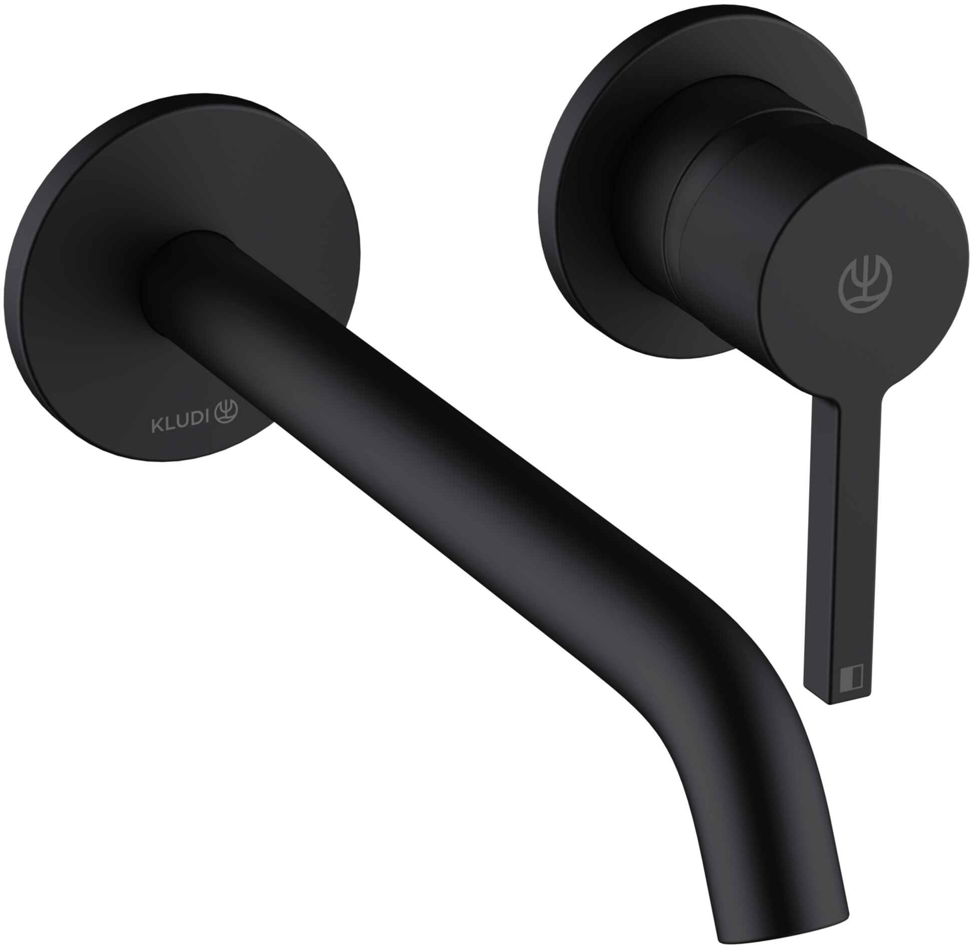 Kludi Nova Fonte Pura rubinetto per lavabo da incasso nero 202453915