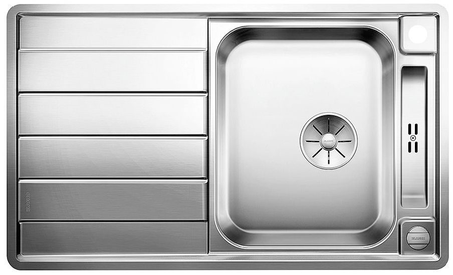 Blanco Axis lavello in acciaio 86x51 cm 522102