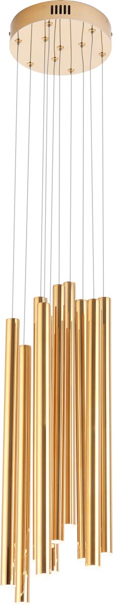 MaxLight Organic lampada sospesa x1 W oro P0265D