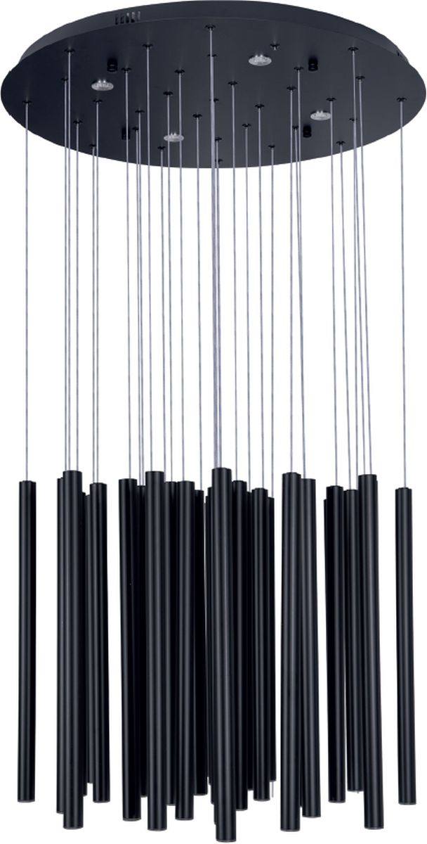 MaxLight Organic lampada sospesa x3 W nero P0419D