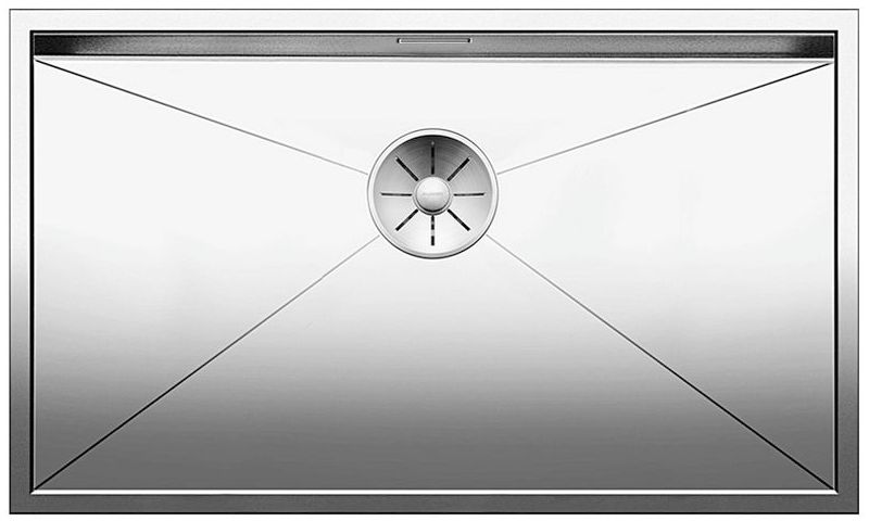 Blanco Zerox 700-U lavello in acciaio 74x44 cm acciaio 521593
