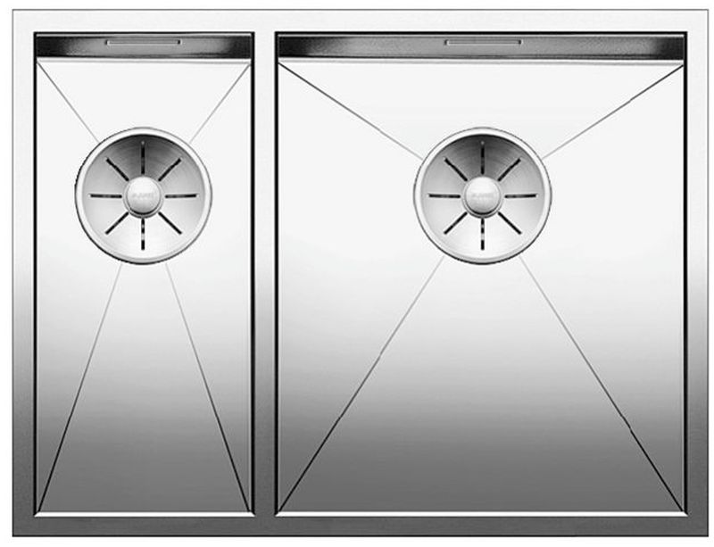 Blanco Zerox 340/180-U lavello in acciaio 58.5x44 cm acciaio 521614
