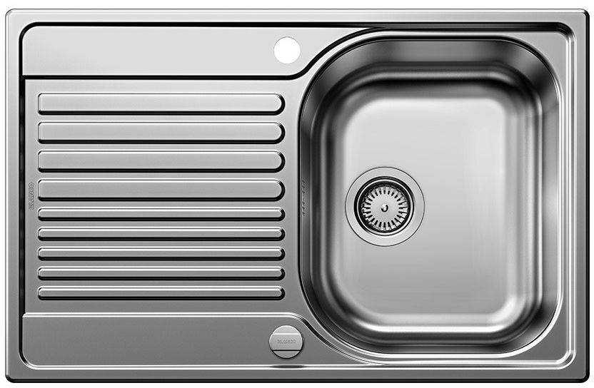 Blanco Tipo 45 S Compact lavello in acciaio 78x50 cm 514104